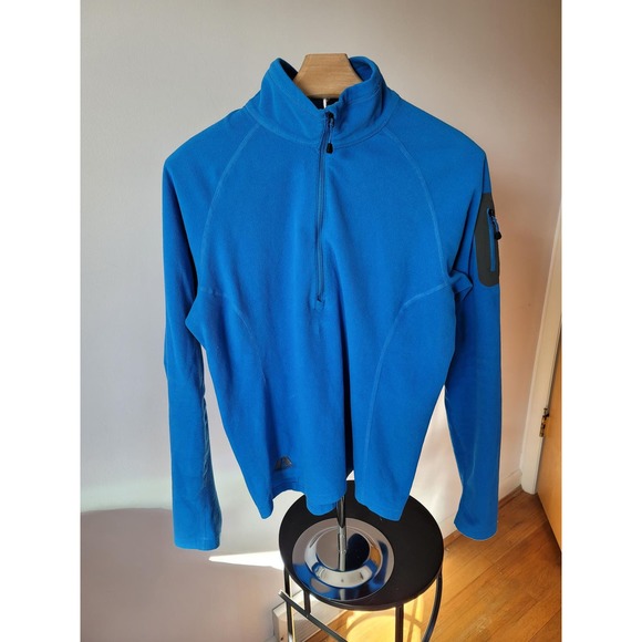 Pre-Loved First Ascent Eddie Bauer 1/4 Zip Fleece Pullover Women Large - Picture 1 of 7